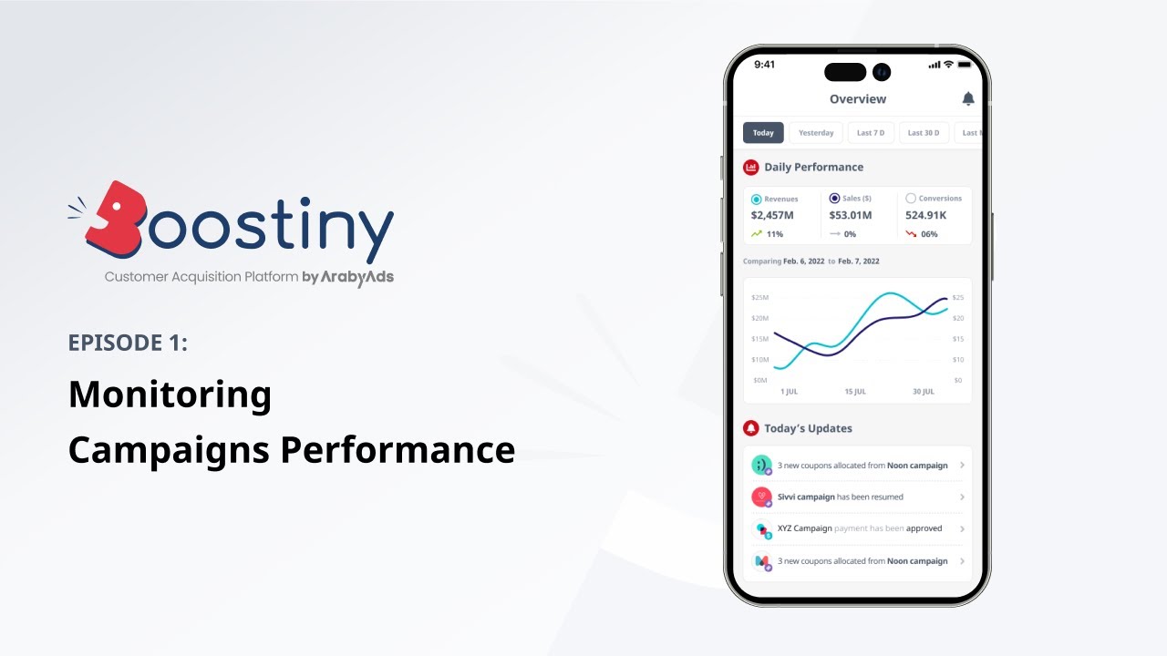 Boostiny Partner App - Episode 1: Monitoring Campaign Performance