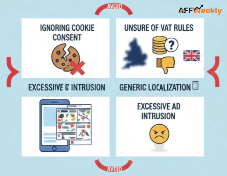 Common Mistakes Monetizing UK Traffic