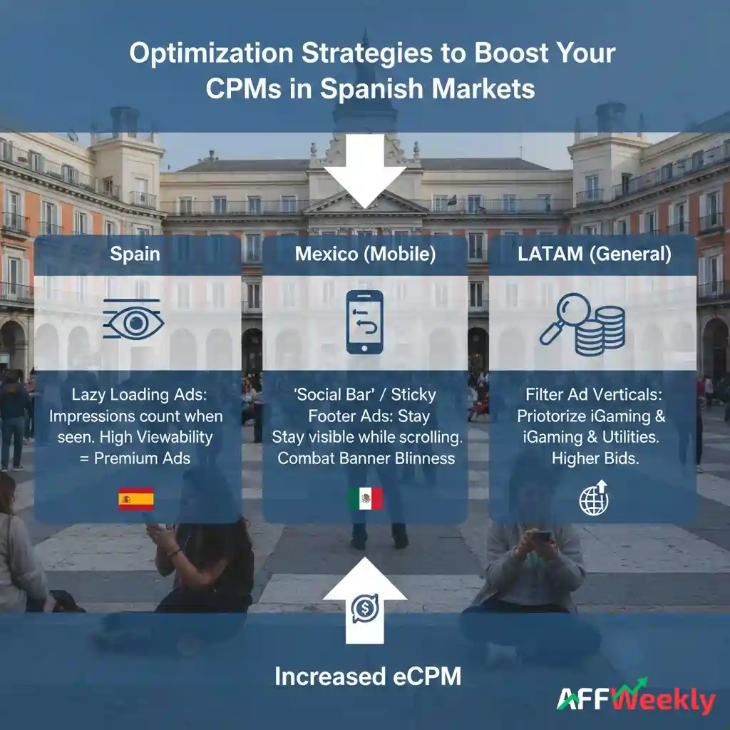 Optimization Strategies to Boost CPMs in Spanish Markets