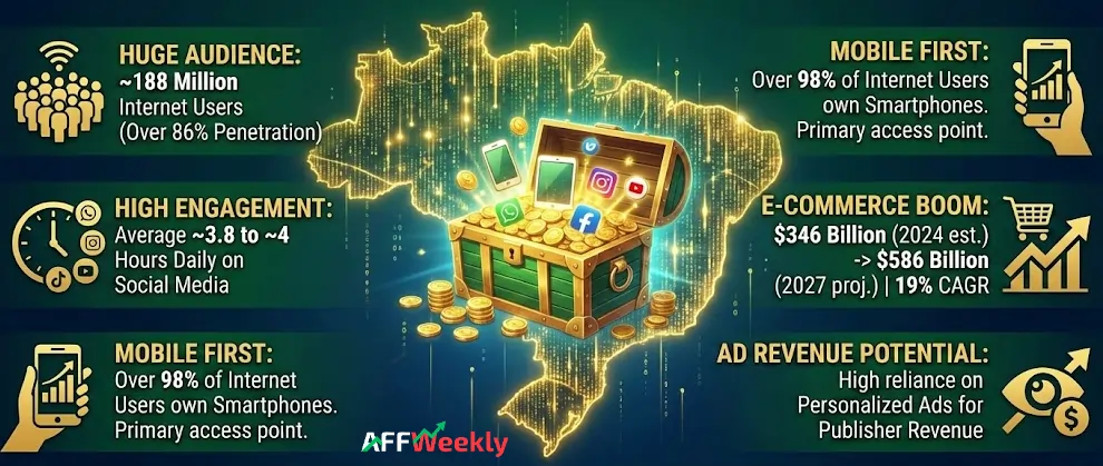 Smart Publishers Are Capitalizing on Brazilian Traffic
