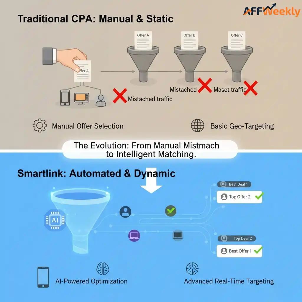 Smartlink Ad Networks vs. Traditional CPA Networks