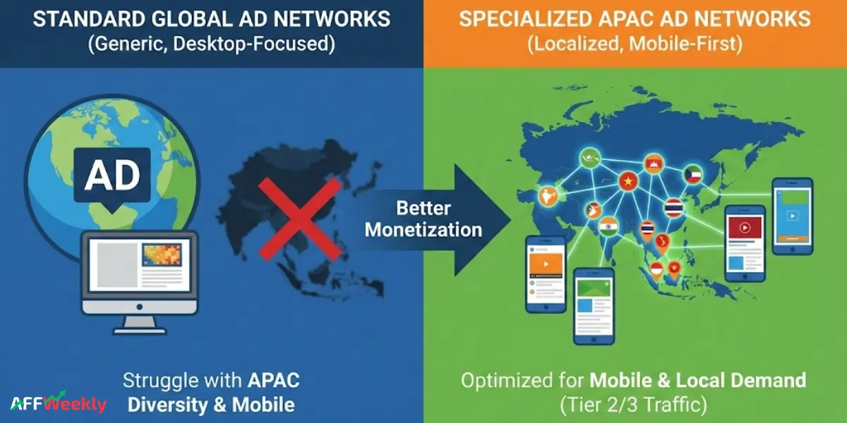 Specialized Ad Networks for APAC Publishers Explained