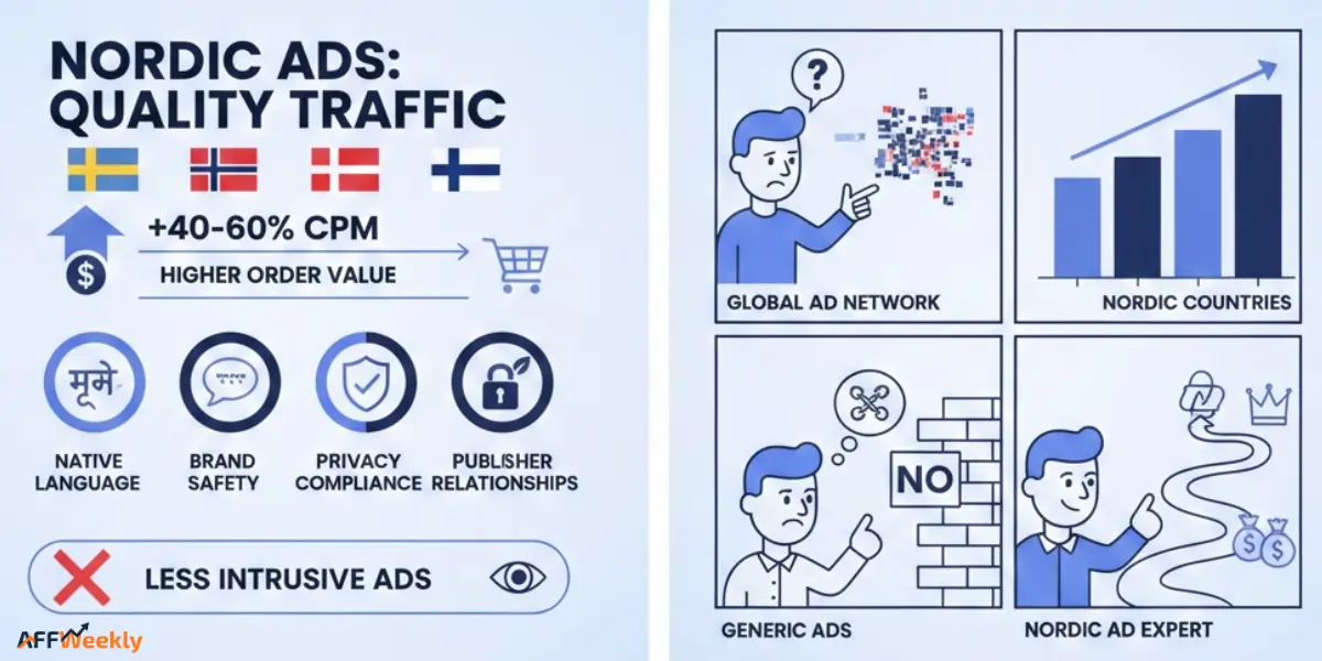 Specialized Ad Networks for Nordic Traffic