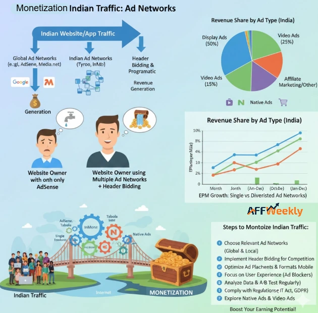 Stratege of Indian traffic monetization