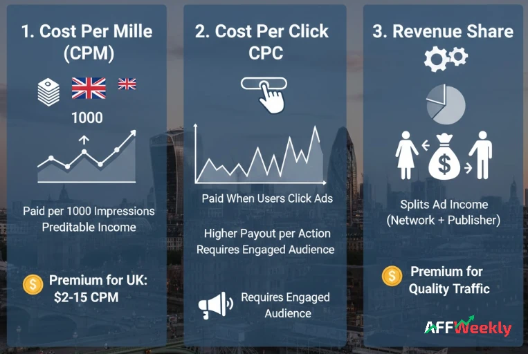 UK Ad Network Revenue Models