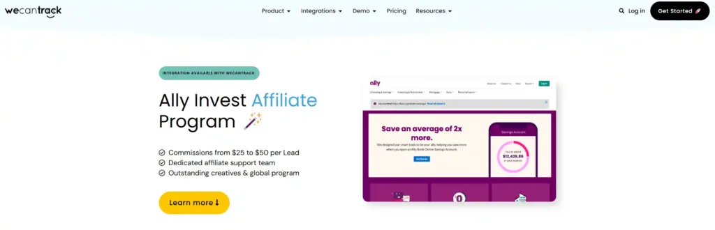 Ally Invest Affiliate Programs