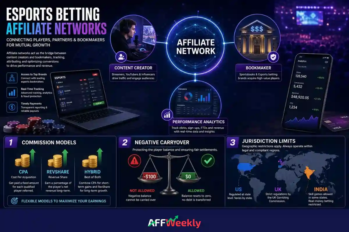 Esports betting affiliate network ecosystem overview