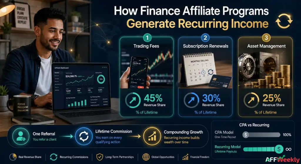 How Finance Affiliate Programs Generate Recurring Income