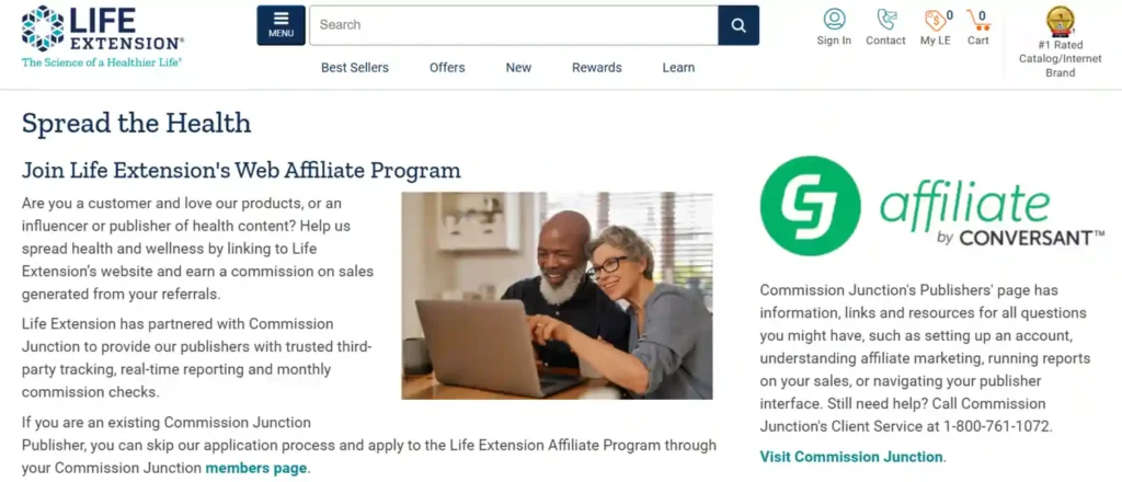 Life Extension Affiliate Program