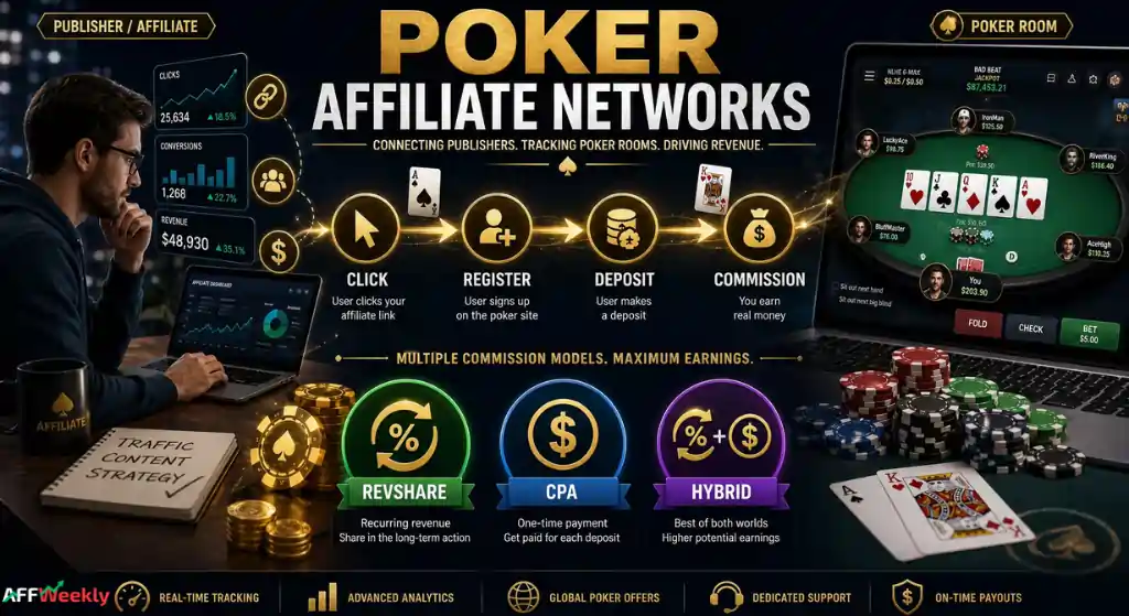 Poker affiliate network overview