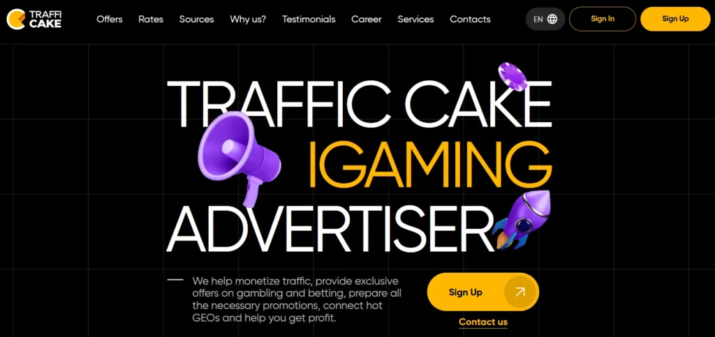 Traffic Cake Affiliate Network