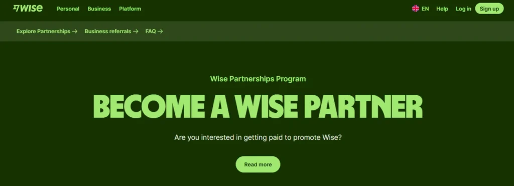 Wise Affiliate Programs