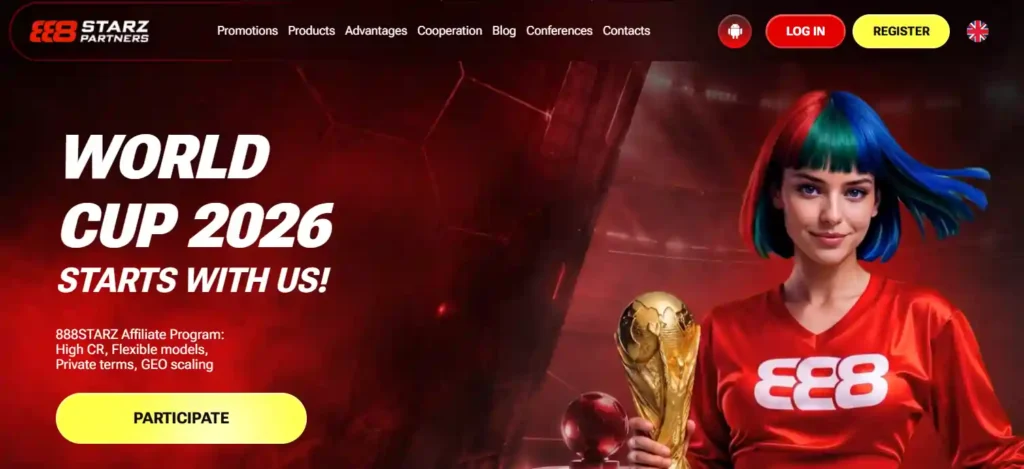 888STARZ Partners Affiliate Program