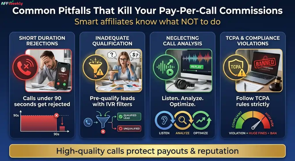 Common Mistakes to Avoid in Pay-Per-Call Affiliate Marketing
