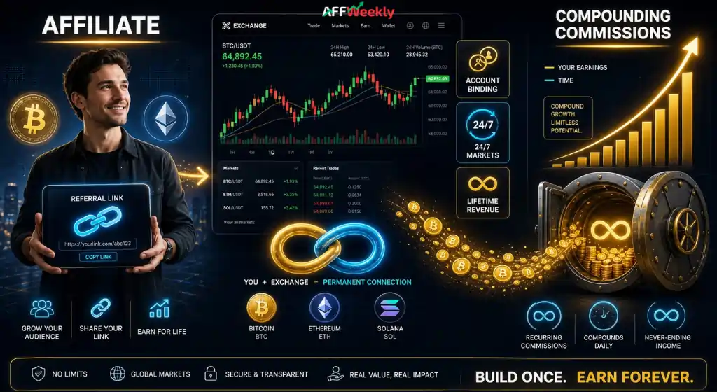 Crypto affiliate program recurring revenue growth