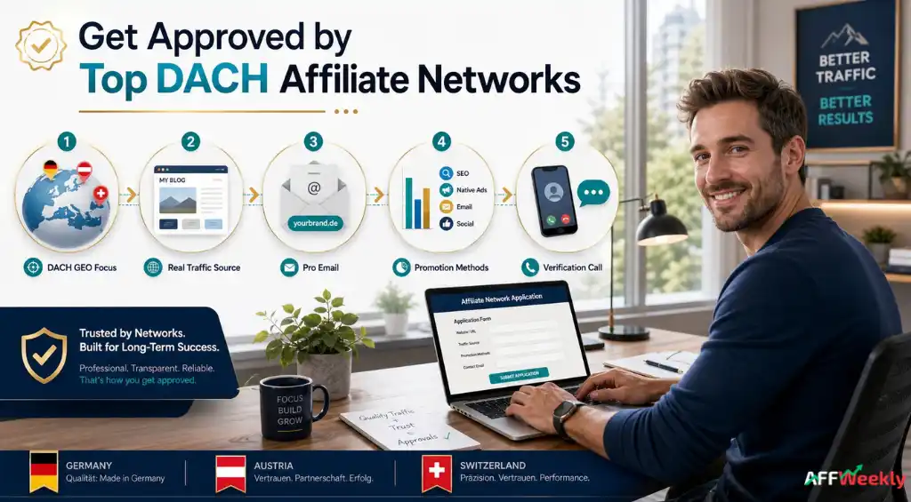 DACH affiliate network approval application success tips