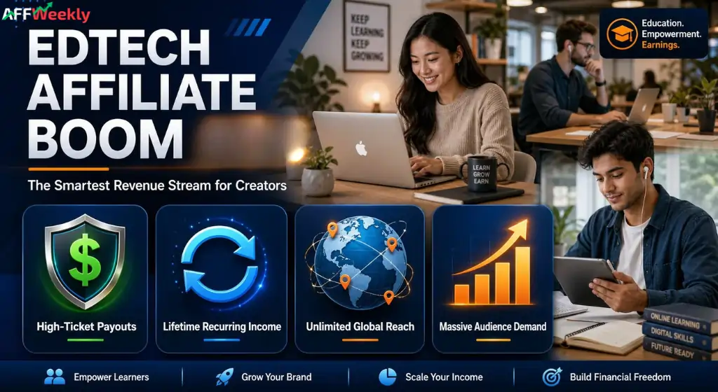 Education affiliate programs driving e-learning growth