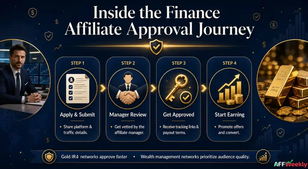 Gold IRA affiliate network registration process overview