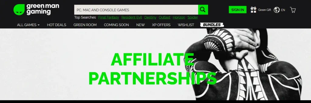 Green Man Gaming Affiliate Program