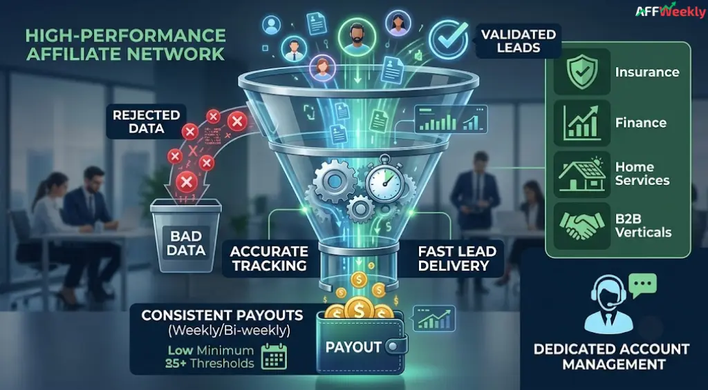 Reliable affiliate network for lead generation businesses