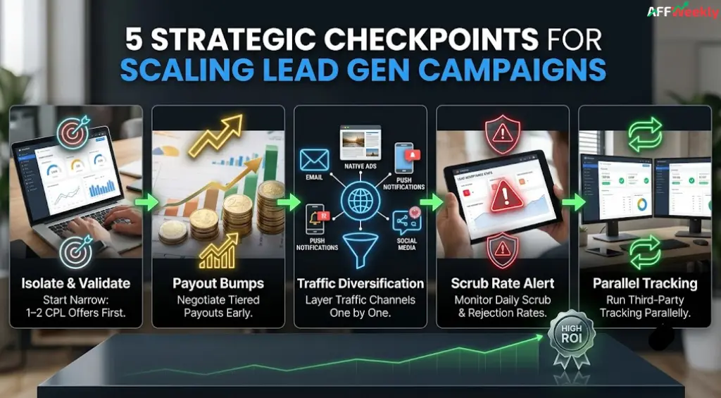 Scaling lead generation campaigns after affiliate network approval