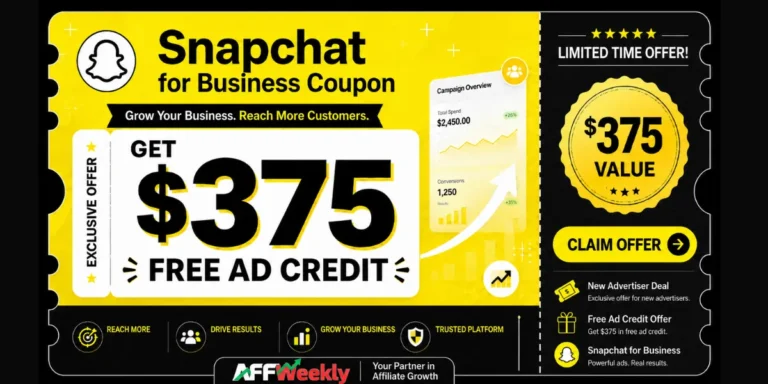 Snapchat for Business Coupon