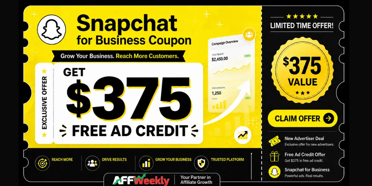 Snapchat for Business Coupon