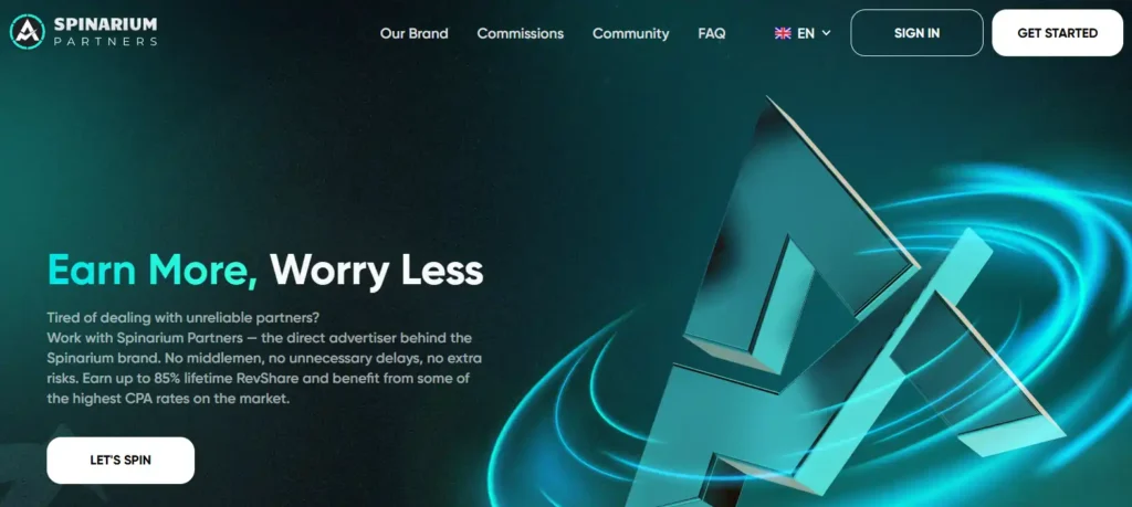 Spinarium Partners Affiliate Program