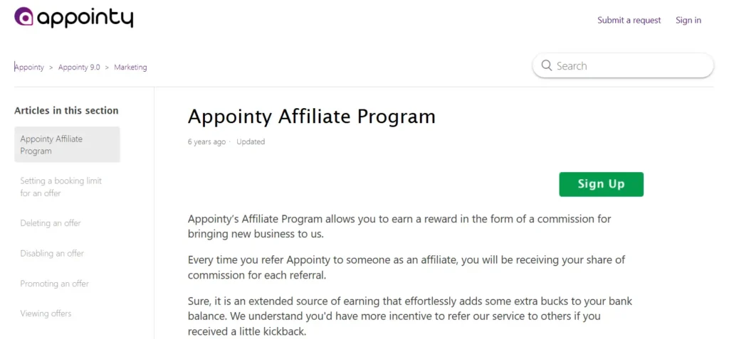 Appointy Affiliate Program