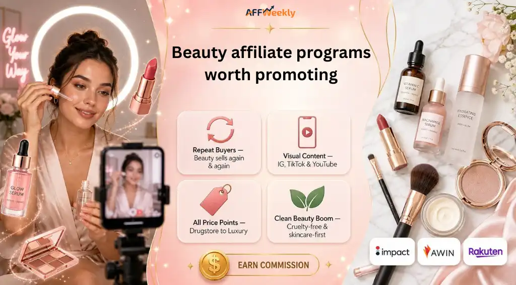 Beauty affiliate programs worth promoting