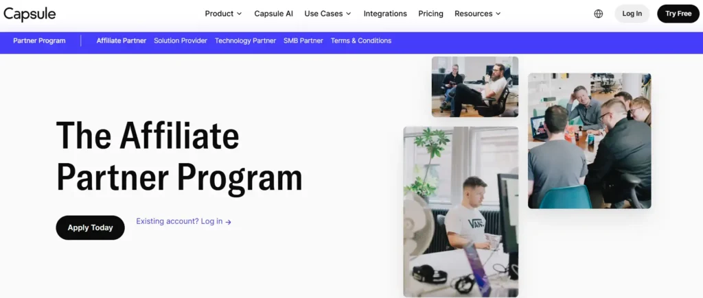 Capsule Affiliate Program