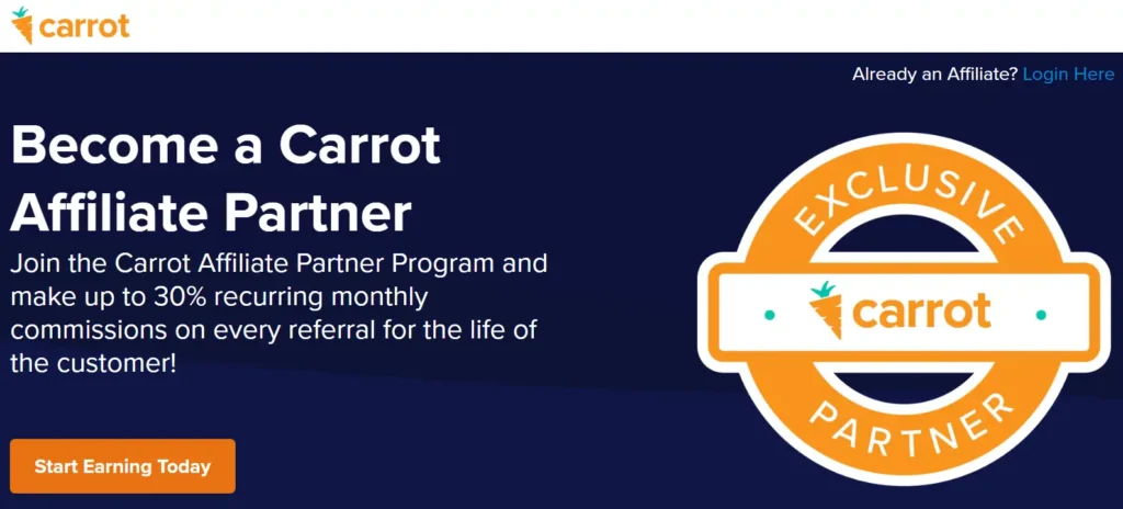 Carrot Real Estate Affiliate Program