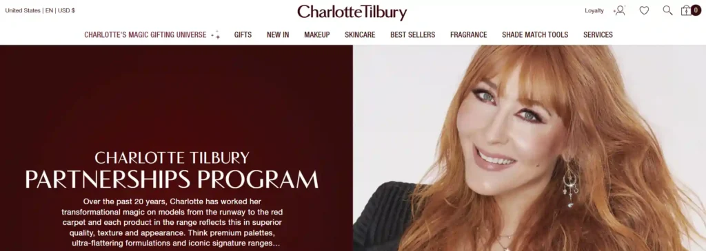 Charlotte Tilbury Affiliate Program