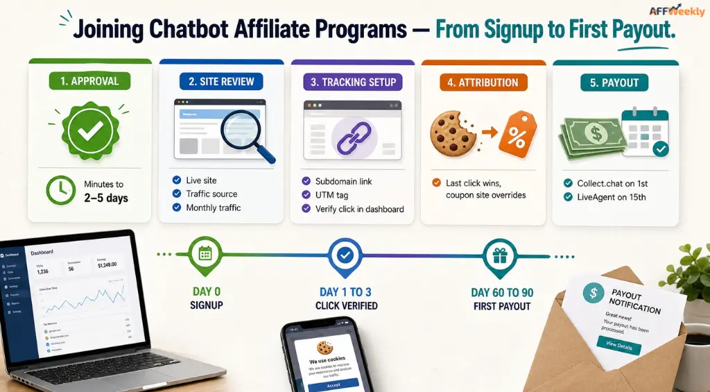 Chatbot Affiliate Program Approval And Payout Tracking