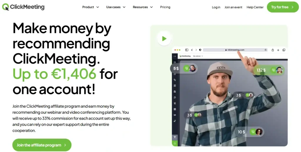 ClickMeeting Affiliate Program
