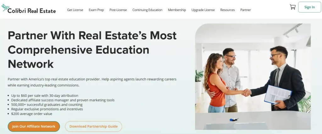 Colibri Real Estate Affiliate Program