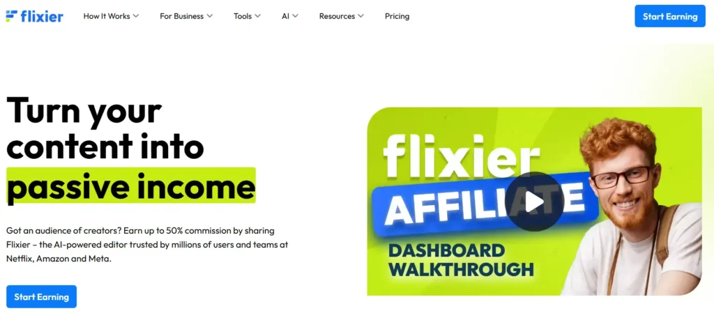 Flixier Affiliate Program