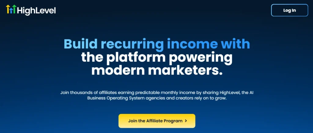 GoHighLevel Affiliate Program