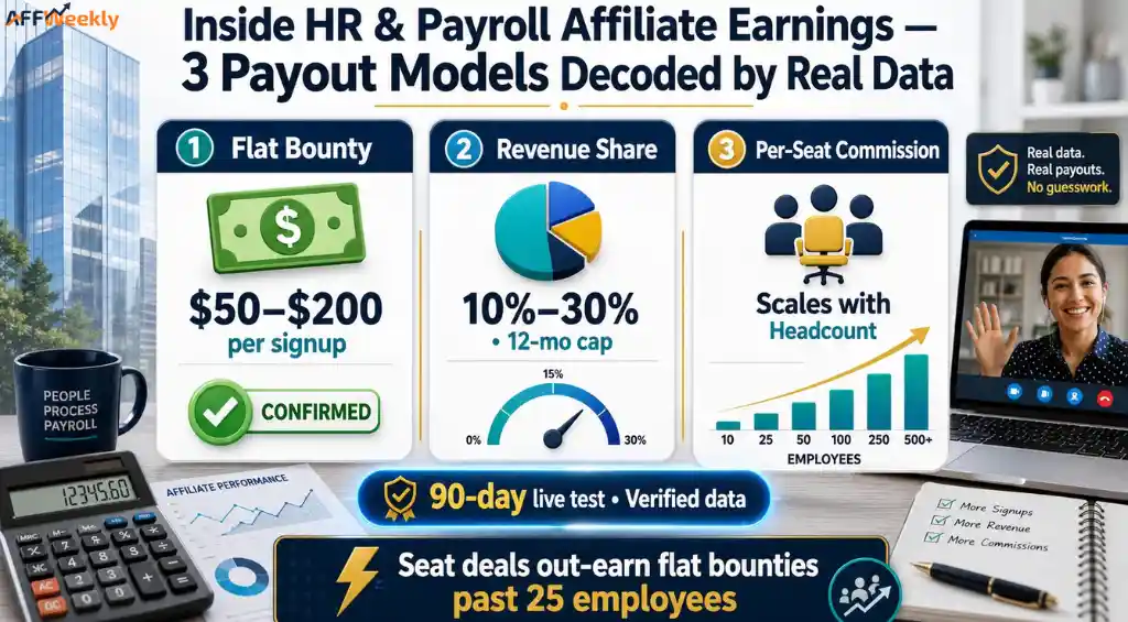 HR and payroll affiliate program earnings