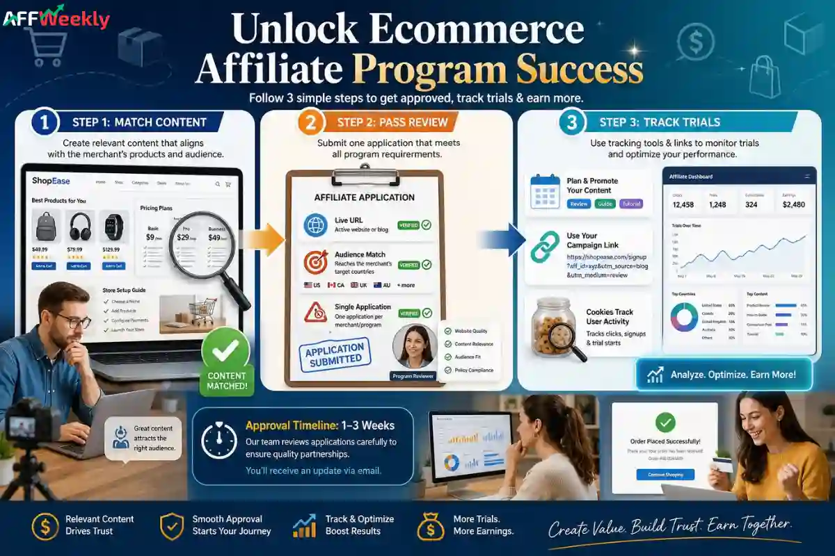 Join Ecommerce Platform Affiliate Programs