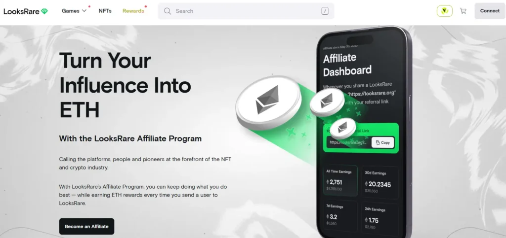 LooksRare Affiliate Program