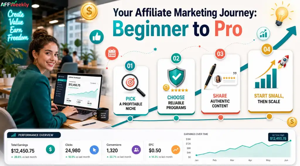 Lucrative affiliate programs for beginner marketers