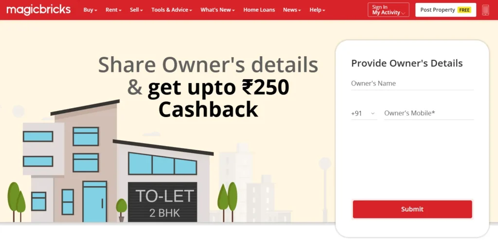 Magicbricks Affiliate Program