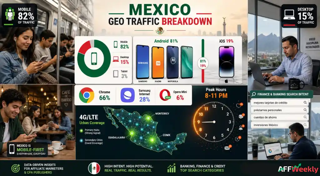 Mexico GEO Traffic Breakdown