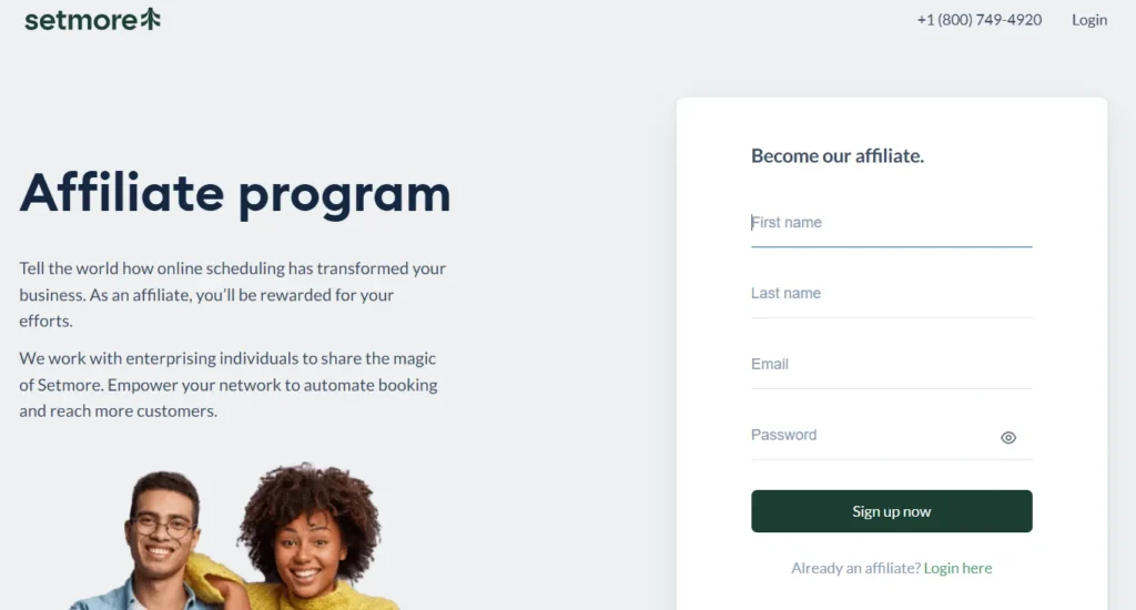 Setmore Affiliate Program