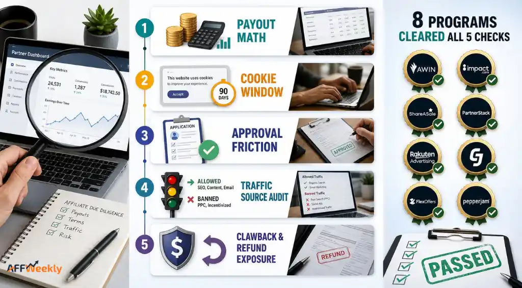 Social Media Management Tool Affiliate Program Vetting Process