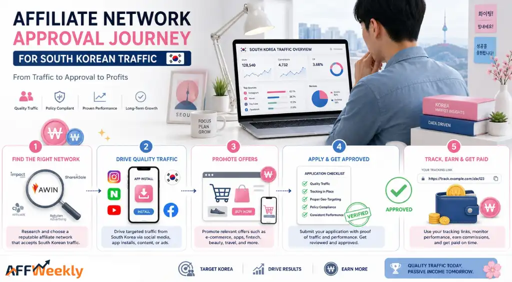South Korean Traffic Affiliate Network Approval Guide