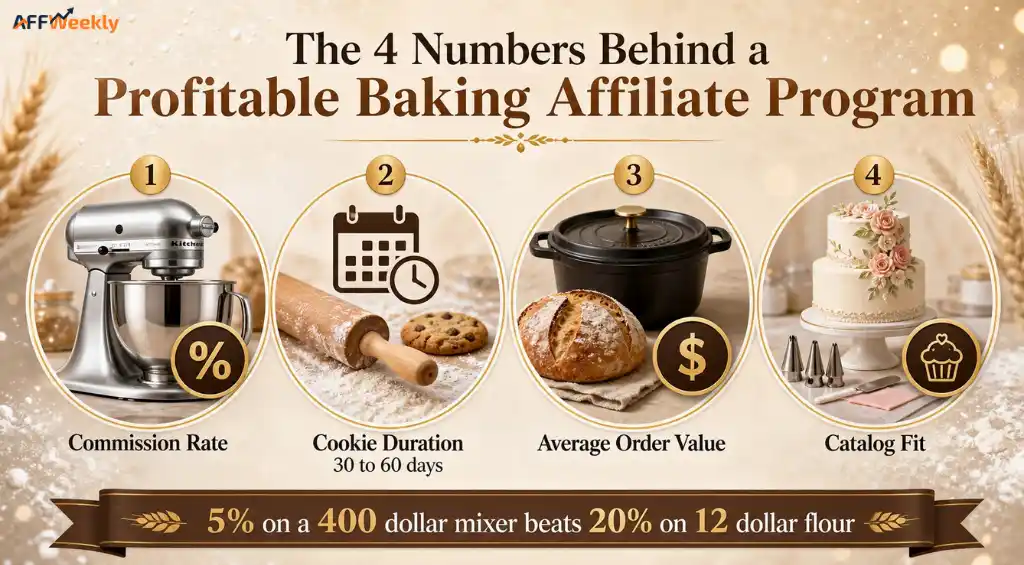 Strong baking affiliate programs for affiliates