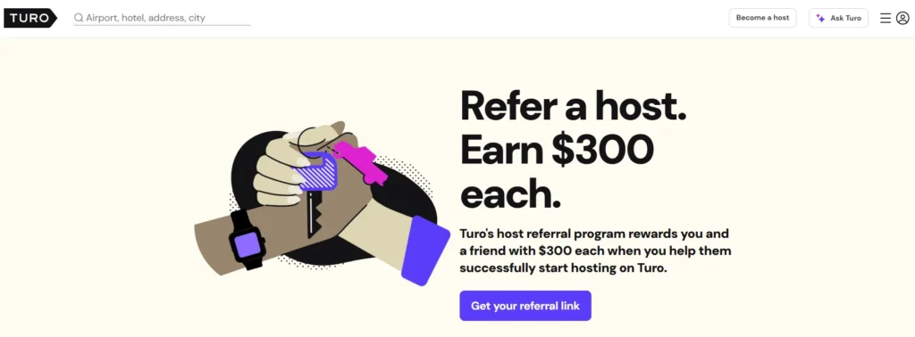Turo Affiliate Program