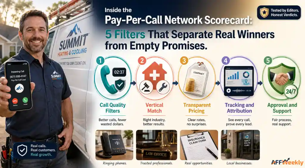 AFFWeekly Pay Per Call Network Testing Criteria